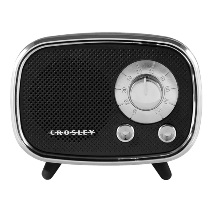 Crosley Rondo Bluetooth Speaker wirelessly - Black