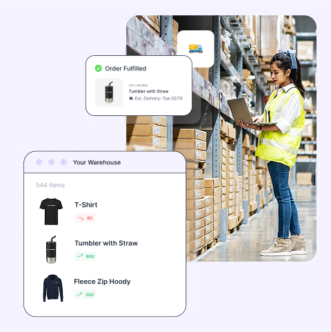 Warehousing and On-Demand Shipping with BlinkSwag