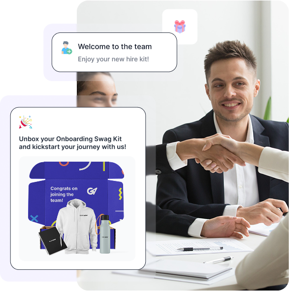 Welcome to the team - employee onboarding kits