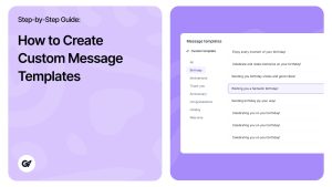 How to Create Custom Message Templates - BlinkSwag