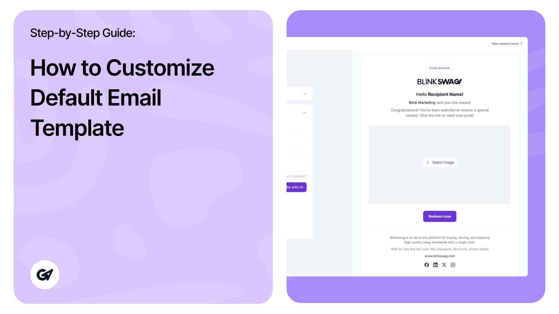 How to Customize Default Email Template - BlinkSwag