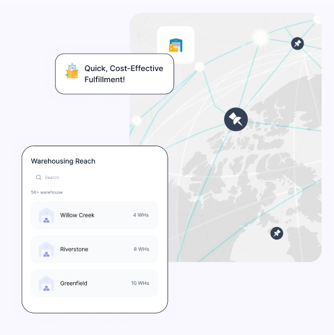 Strategic Warehousing Locations