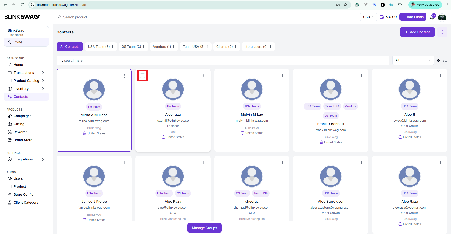 How to Manage Teams and Groups in Contacts | User Guide 1 Managing Groups