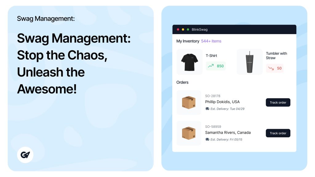 Swag Management_ Stop the Chaos, Unleash the Awesome!