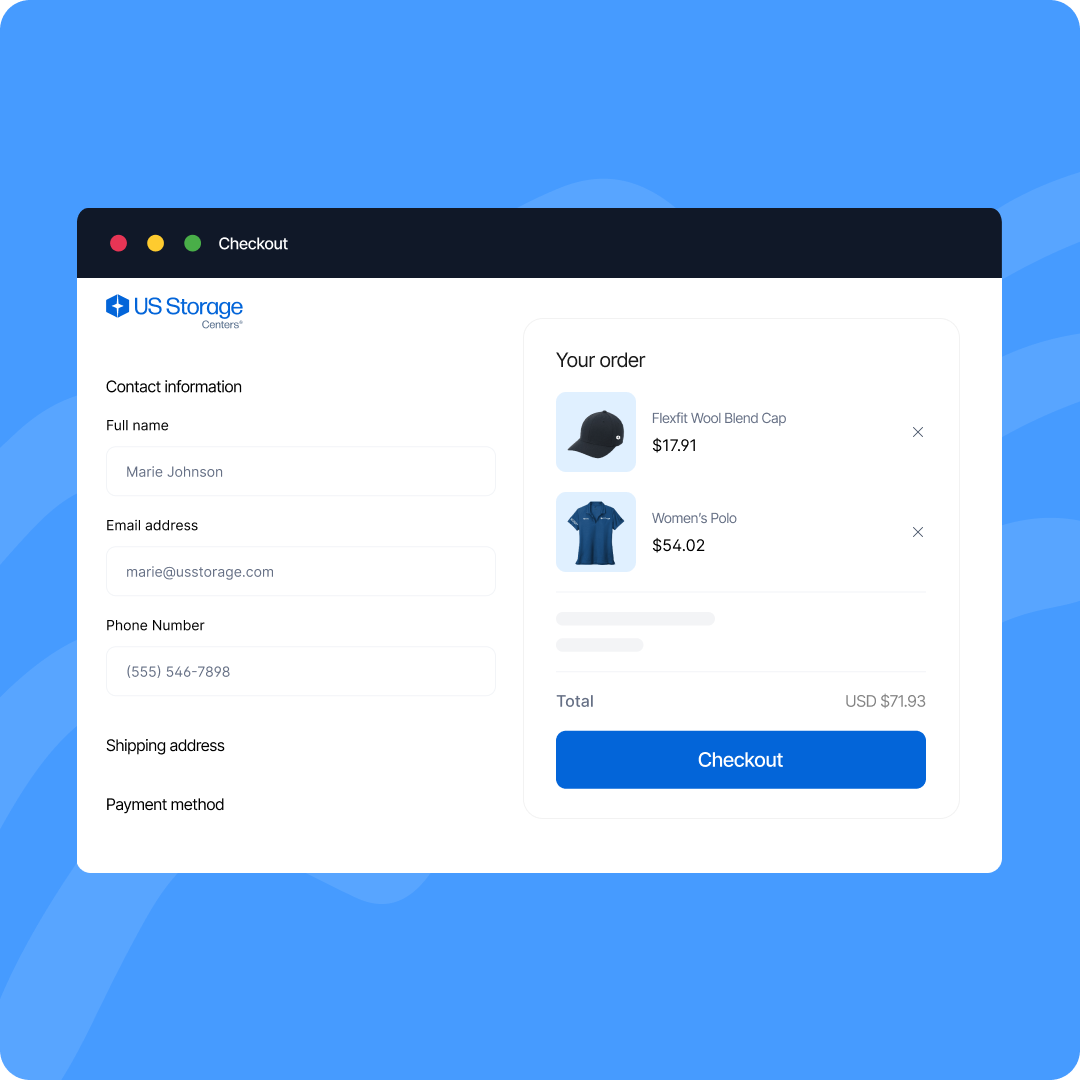 The Employee Swag Store – Packed with Goodies for US Storage