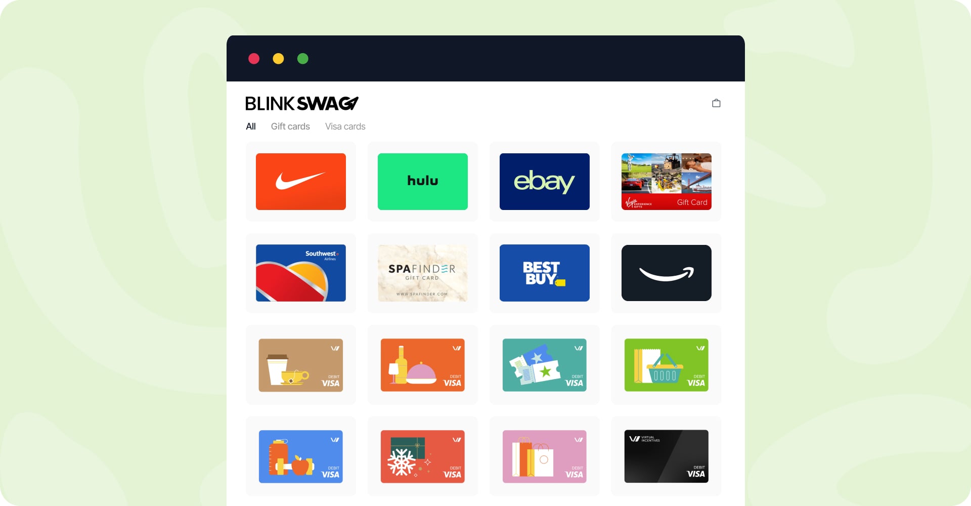 Virtual Swag with BlinkSwag