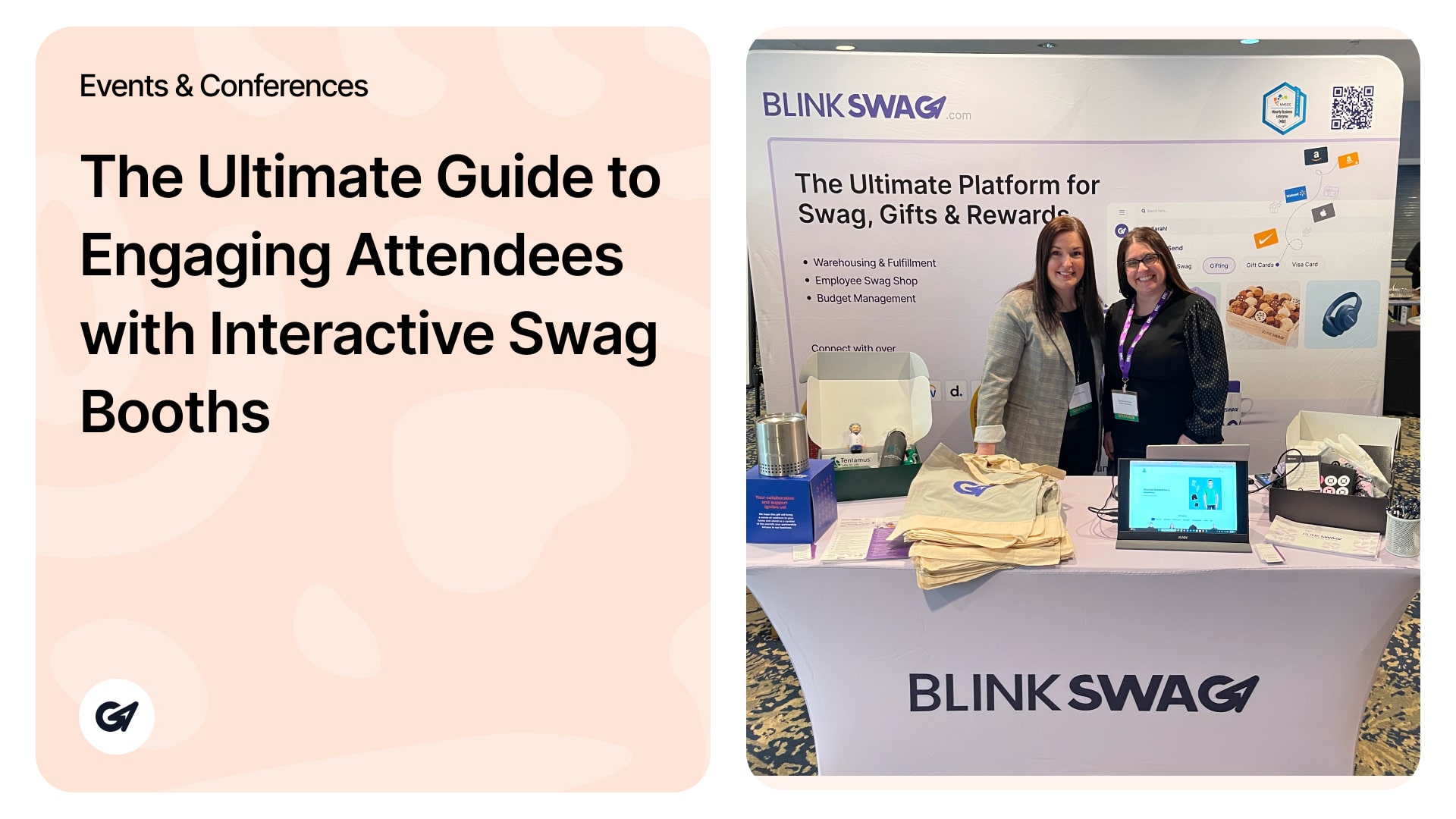 The Ultimate Guide to Engaging Attendees with Interactive Swag Booths - BlinkSwag