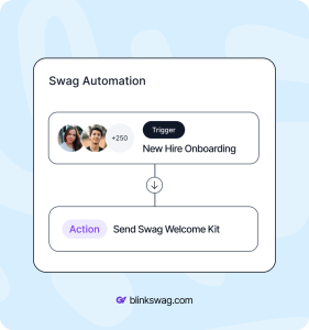 BlinkSwag Swag Automation through dashboard