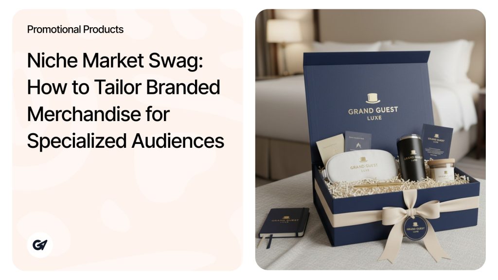 Niche Market Swag Tailored Branded Merchandise