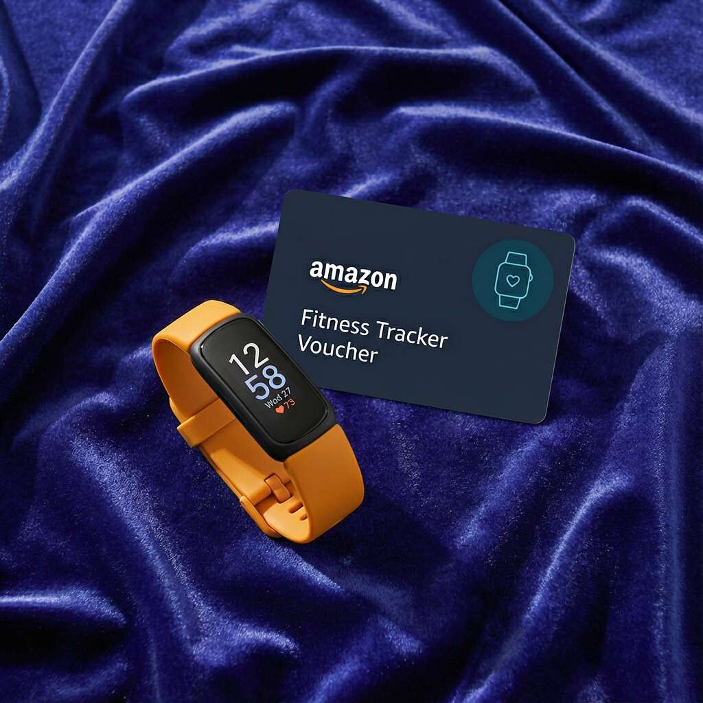 Fitbit - Fitness Tracker with Amazon Fitness Voucher