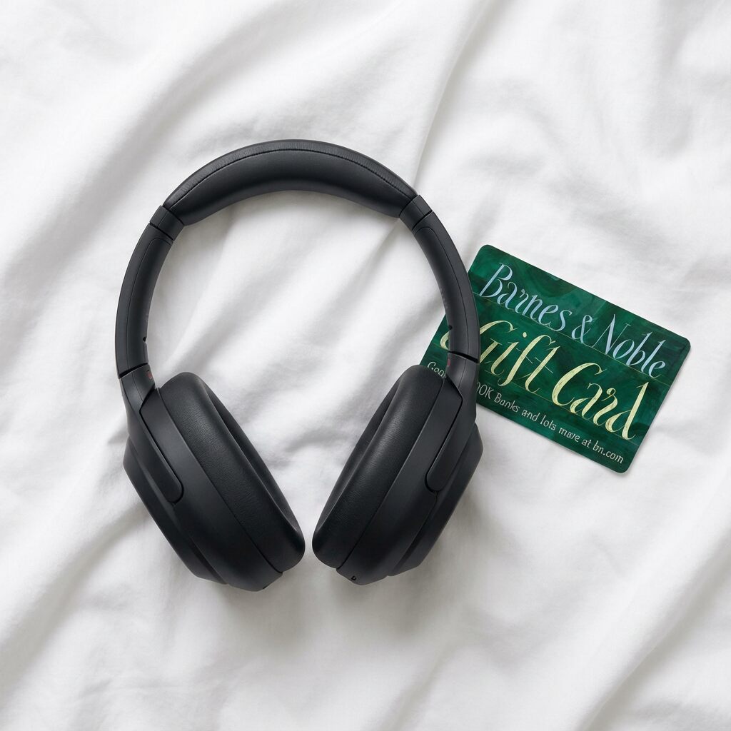 Sony Wireless Headphones with Barnes and Noble gift Card