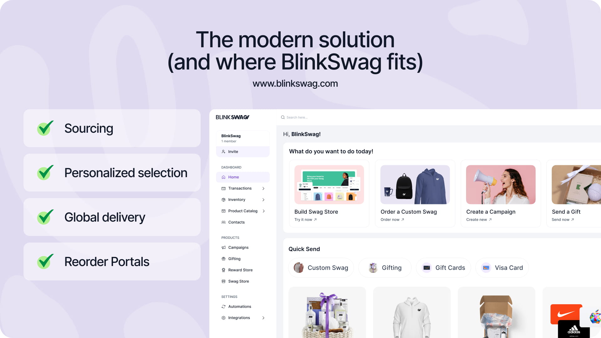 The modern solution (and where BlinkSwag fits) 