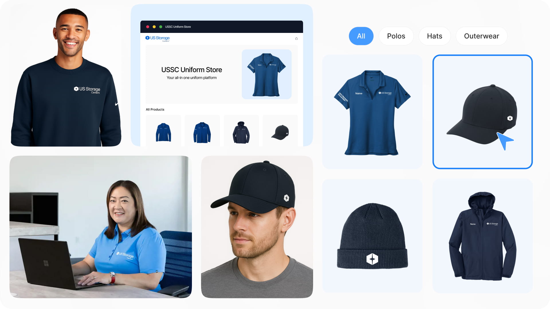 US Storage Branded Uniform By BlinkSwag