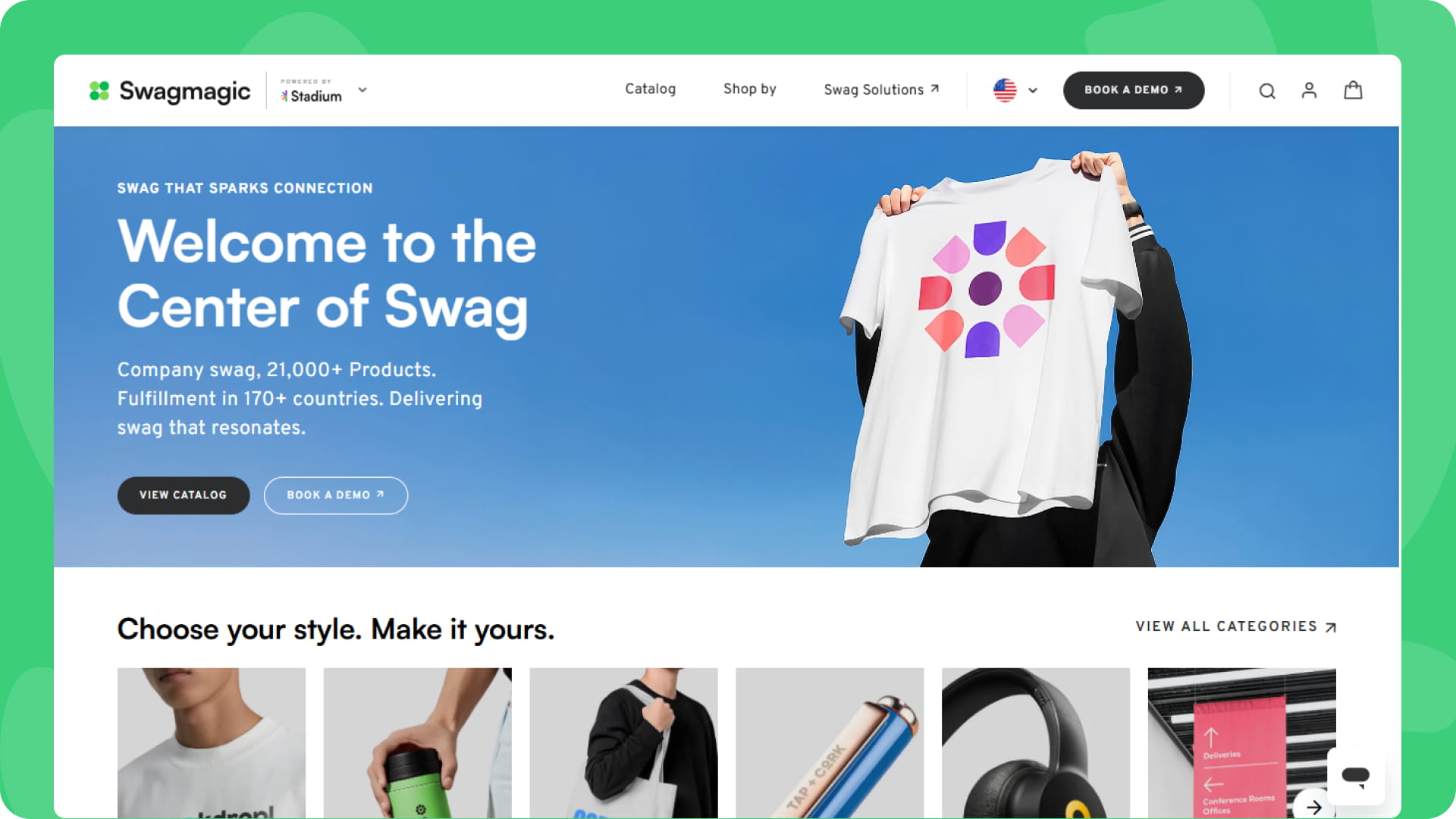 Swagmagic homepage