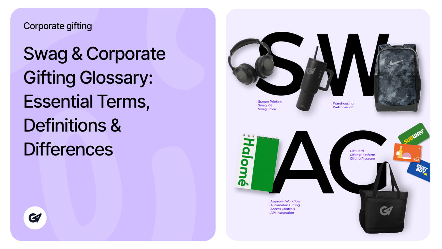 Swag & Corporate Gifting Glossary: Key Terms